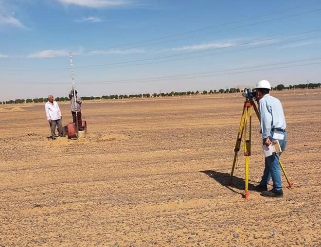 مشروع اعمال الرفع المساحي لطلبات تقنين اراضي الدولة علي مستوي الجمهورية 